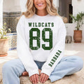 Custom Number Game Day Sweatshirt, Name on Sleeve Mama Shirt, Basketball Mom Shirt, Football Fan, Personalized Mama Shirt, Front Sleeve