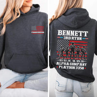 Custom Military Graduation Shirt, Family Day Boot Camp Shirt, Proud Military Family Tee, Bootcamp Support Tee, Graduation Gifts, Front Back