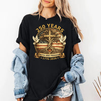 250 Years of Faith and Freedom Shirt, Christian USA 250th Anniversary Shirt, Patriotic Faith Tee, America Celebration Shirt, Patriotic Gifts