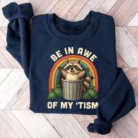 Be In Awe Of My Tism Shirt, Funny Autism Mom Shirt, Meme Autistic Opossum Tee, Autism Awareness Shirt, Awareness Gifts, Gifts for Moms