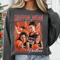 Custom Senior Mom 2026 Sweatshirt, Personalized Basketball Senior Night Shirt, Senior Dad Shirt, Senior Aunt Tee, Unisex Senior Family Shirt