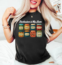 Inclusion Is My Jam Shirt, Neurodiversity Teacher Shirt, Special Education Tee, Autism Awareness Shirt, Teacher Gift, Gift for Educators