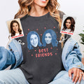 Personalized Best Friend Shirt, Custom Photo Bestie Shirt, Friendship Gift Tee, Birthday Gift for Friend Shirt, Gifts for Friends