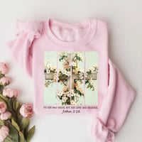 Jesus Is the Light Shirt, Floral Christian Shirt, Motivational Bible Verse Tee, His Grace Is Enough Shirt, Religious Shirt, Christian Gift