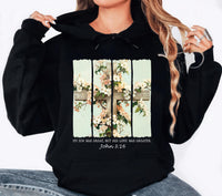 Jesus Is the Light Shirt, Floral Christian Shirt, Motivational Bible Verse Tee, His Grace Is Enough Shirt, Religious Shirt, Christian Gift