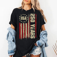 250 Anniversary USA Shirt, America 250 Celebration Shirt, Patriotic USA Tee, Independence Anniversary Shirt, Unisex America Shirt