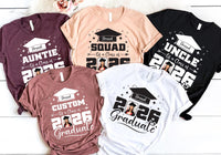 Proud Family Graduate Shirt, Senior 2026 Gift, Graduation Family Tee, Class of 2026 Shirt, Senior Shirt, Graduation Gifts, Gifts for Family