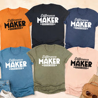 Difference Maker Sped Teacher Shirt, Special Education Teacher Shirt, Sped Squad Tee, Special Ed Teacher Shirt, Teacher Gift, Educators Gift