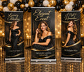 Custom Retractable Banner Stand, Personalized Roll Up Banner, Event Business Display Sign, Promotional Marketing Banner for Trade Shows