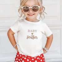 Custom Embroidered Bodysuit, Personalized Name Baby Shirt, Newborn Gift, Pregnancy Announcement Gift