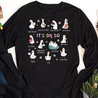 It’s Ok To Be Different Autism Goose Shirt, Autism Acceptance Shirt, Neurodiversity Tee, Special Education Teacher Shirt, Gifts for Teachers