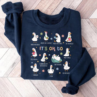 It’s Ok To Be Different Autism Goose Shirt, Autism Acceptance Shirt, Neurodiversity Tee, Special Education Teacher Shirt, Gifts for Teachers