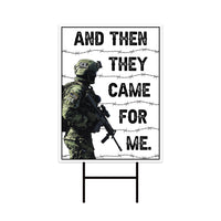 No Kings In America Yard Sign - Resist Hate Lawn Sign, Anti-Trump Sign, Resist Racism, Resist Fascism Yard Sign with Metal H-Stake