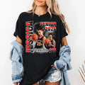 Custom Bootleg Basketball Senior 2026 Shirt, Personalized Player Graduation Shirt, Senior Night Basketball Tee, Class of 2026 Shirt