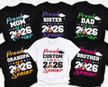 Custom Family Graduation Shirt, Senior 2026 Family Matching Shirt, Class of 2026 Tee, Proud Graduate Family Shirt, Graduation Gifts
