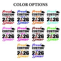 Custom Family Graduation Shirt, Senior 2026 Family Matching Shirt, Class of 2026 Tee, Proud Graduate Family Shirt, Graduation Gifts