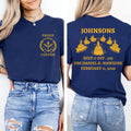 Custom Navy Mom Shirt with Ship Name, Personalized Navy Graduation Tee, PIR Ceremony Shirt, Proud Navy Mama Shirt, Grad Gifts, Front Back