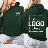 Custom Logo Hoodie, Your Business Logo Shirt, Front and Back Logo Tee, Team Logo Shirt, Company Logo Shirt, Business Gifts, Front Back