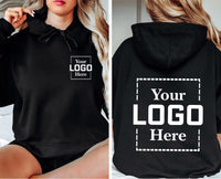 Custom Logo Hoodie, Your Business Logo Shirt, Front and Back Logo Tee, Team Logo Shirt, Company Logo Shirt, Business Gifts, Front Back