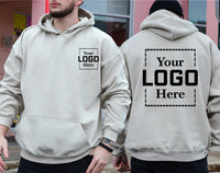 Custom Logo Hoodie, Your Business Logo Shirt, Front and Back Logo Tee, Team Logo Shirt, Company Logo Shirt, Business Gifts, Front Back
