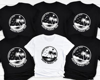 Custom Family Vacation Shirt, Personalized Beach Trip Shirt, Family Beach Vacation Tee, Matching Vacation Travel Shirt, Beach Trip Gifts