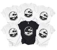 Custom Family Vacation Shirt, Personalized Beach Trip Shirt, Family Beach Vacation Tee, Matching Vacation Travel Shirt, Beach Trip Gifts