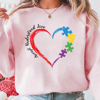 Autism Accept Understand Love Shirt, Autism Awareness Teacher Shirt, Puzzle Autism Tee, Support Autism Shirt, Awareness Gifts, Teachers Gift