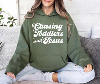 Chasing Toddlers and Jesus Shirt, Christian Mom Shirt, Faith Mom Tee, Jesus Lover Shirt, Mother’s Day Christian Shirt, Gifts for Moms
