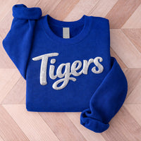 Custom 3D Puff Print Team Name Sweatshirt, Personalized Puff Writing Sweatshirt, Embossed Mascot Tee, 3D Glitter Puff Print, School Sports Shirt