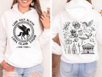 Halfblood Camp Inspired Hoodie, Demigod Camp Shirt, Mythology Fan Tee, Halfblood Chronicles Shirt, Fantasy Camp Shirt, Myth Gift, Front Back