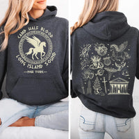 Halfblood Camp Inspired Hoodie, Demigod Camp Shirt, Mythology Fan Tee, Halfblood Chronicles Shirt, Fantasy Camp Shirt, Myth Gift, Front Back