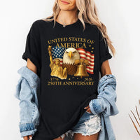 250 Years American 1776 2026 Shirt, 250th USA Patriotic Shirt, 4th of July Tee, America 250 Celebration Shirt, USA Shirt, Patriotic Gifts