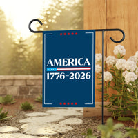 250 Years American Garden Flag, Patriotic 250th Anniversary Yard Flag, Celebrate Independence, Liberty National Pride Garden Decor