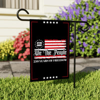 250 Years American Garden Flag, Patriotic 250th Anniversary Yard Flag, Celebrate Independence, Liberty National Pride Garden Decor