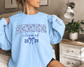 Custom Senior 2026 Sweatshirt, Personalized Class of 2026 Sweatshirt, Coquette Senior 2026 Tee, Graduation Senior Hoodie, Graduation Gifts, Front Back