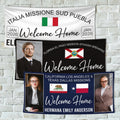 Welcome Home Missionary Banner with Photo, LDS Mission Homecoming Banner, Personalized Missionary Return Banner, Mission Celebration Sign