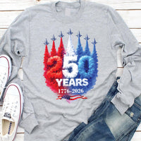 250 Years American 1776 2026 Shirt, 250th USA Patriotic Shirt, 4th of July Tee, America 250 Celebration Shirt, USA Shirt, Patriotic Gifts