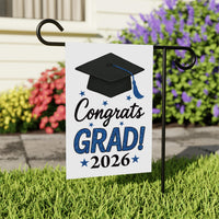 Personalized Graduation 2026 Garden Flag, Class of 2026 Yard Flag, Congrats Grad Flag, Graduation Party Decor, Senior Celebration Gift