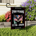 250 Years American Garden Flag, Patriotic 250th Anniversary Yard Flag, Celebrate Independence, Liberty National Pride Garden Decor