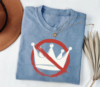 Resistance No Kings In America Sweatshirt, Protest Activist Shirt, Anti Fascism Rally Tee, Political Resist Shirt, Protesters Shirt