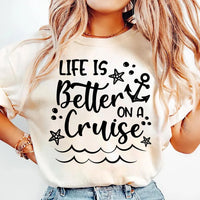 Life is Better on a Cruise Shirt, Cruise Life Shirt, Cruise Vacation Tee, Family Cruise Matching Shirt, Cruise Squad Shirt, Travel Gifts