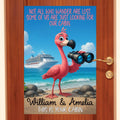 Not All Who Wander Cruise Magnet, Personalized Cruise Door Decoration, Magnetic Cruise Cabin Door Sign, Cruise Door Banner Decor