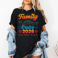 Family Cruise 2026 Shirt, Always Together Always Fun Shirt, Matching Family Vacation Tee, Custom Cruise Trip Shirt, Travel Gifts