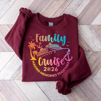 Family Cruise 2026 Shirt, Making Memories Together Shirt, Custom Cruise Trip Tee, Matching Family Vacation Shirt, Cruise Gifts