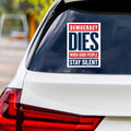 No Kings In America Vinyl Sticker, Resist Hate Decal, Anti-Trump, Resist Racism Sticker, Resist Fascism Car Bumper Sticker, 6
