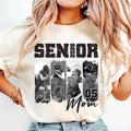 Custom 2026 Senior Football Mom Shirt, Personalized Football Player Photo Shirt, Name & Jersey Number Tee, Senior Night Shirt, Sports Gifts