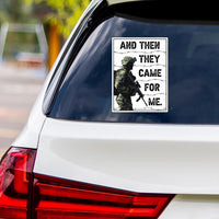 ICE Equals American Gestapo Protest Vinyl Sticker, No Kings in America, Anti-Trump Resistance, Resist Fascism Car Bumper Sticker, 6" x 4.5"