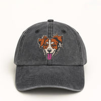 Custom Embroidered Pet Hat, Personalized Dog Hat from Photo, Custom Cat Hat, Pet Portrait Cap, Dog Mom Gift, Custom Dog Baseball Cap