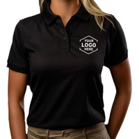 Custom Embroidered Polo Shirt for Men and Women, Personalized & Printed Polo Shirts for Business, Casual Wear, Sports Teams, Work Uniforms (Adult)