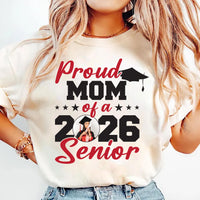 Custom Family Graduation Shirt, Senior 2026 Family Matching Shirt, Class of 2026 Tee, Proud Graduate Family Shirt, Graduation Gifts